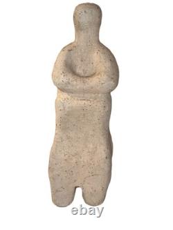 Vintage Hand Built Studio Art Pottery Modernist Abstract Figure Study Sculpture