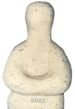 Vintage Hand Built Studio Art Pottery Modernist Abstract Figure Study Sculpture