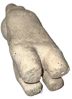 Vintage Hand Built Studio Art Pottery Modernist Abstract Figure Study Sculpture