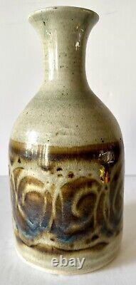 Vintage Handmade Ceramic Porcelain Pottery Vase Signed Preijss 3-84