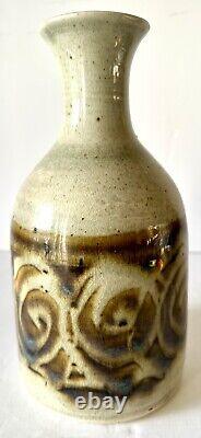 Vintage Handmade Ceramic Porcelain Pottery Vase Signed Preijss 3-84