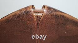Vintage Handmade Harford Ceramic Studio Pottery Heart Vessel Vase
