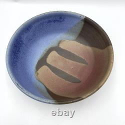 Vintage Hanselmann Studio Pottery Abstract 9-Inch Bowl New Mexico