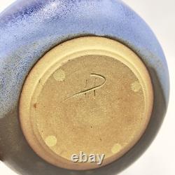 Vintage Hanselmann Studio Pottery Abstract 9-Inch Bowl New Mexico