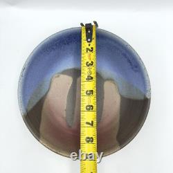 Vintage Hanselmann Studio Pottery Abstract 9-Inch Bowl New Mexico