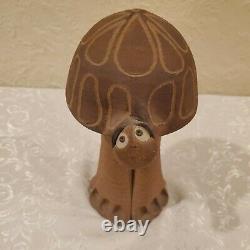 Vintage Harting Signed Studio Pottery turtle bank Stoneware MCM