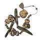 Vintage Hazel Olsen Studio Pottery Earthenware Cat Driftwood Wind Chimes 46 L