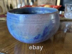 Vintage Henry Kendall Gernhardt Studio Art Pottery Bowl Outstanding Glaze