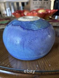 Vintage Henry Kendall Gernhardt Studio Art Pottery Bowl Outstanding Glaze