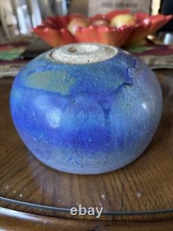 Vintage Henry Kendall Gernhardt Studio Art Pottery Bowl Outstanding Glaze