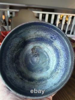 Vintage Henry Kendall Gernhardt Studio Art Pottery Bowl Outstanding Glaze