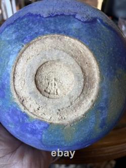 Vintage Henry Kendall Gernhardt Studio Art Pottery Bowl Outstanding Glaze
