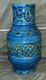 Vintage Italian Art Pottery Italica ARS Large 12 MCM Rimini Blue Style Vase PV
