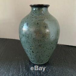 Vintage JUGTOWN WARE Studio Art Pottery Vase 7 North Carolina