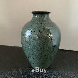 Vintage JUGTOWN WARE Studio Art Pottery Vase 7 North Carolina