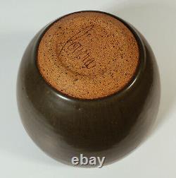 Vintage James Lovera Studio Art Pottery Bowl Vase California Mid-century Modern