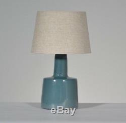 Vintage Jane & Gordon Martz Marshall Studios Blue Ceramic Table Lamp