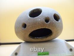 Vintage Jane Parshall Stoneware Studio Art Pottery Vase Akron Ohio Rare