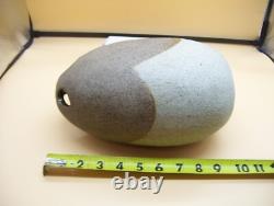 Vintage Jane Parshall Stoneware Studio Art Pottery Vase Akron Ohio Rare