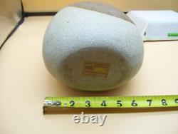 Vintage Jane Parshall Stoneware Studio Art Pottery Vase Akron Ohio Rare