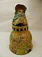Vintage Jane Peiser Studio Pottery NC Figural Whimsical Bell ex cond 6.5
