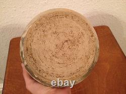 Vintage Jane Reuter Hitzeman Signed Studio Pottery Multi-Color Glazed Bowl