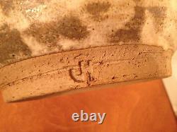 Vintage Jane Reuter Hitzeman Signed Studio Pottery Multi-Color Glazed Bowl