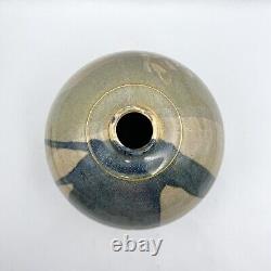 Vintage Jane Sinauer Studio Pottery Vase Vessel Massachusetts Artist Abstract