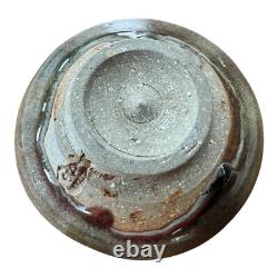 Vintage Japanese Asian Studio Pottery Wabi-Sabi Ceramic Glazed Chawan Tea Bowl