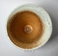 Vintage Japanese Style Studio Art Pottery 3-Foot Vase