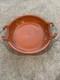 Vintage Jay Gogin Studio Pottery Terracotta Color Pasta Bowl Serving Dish 1991
