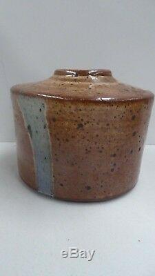 Vintage Jeff Mincham Australian Pottery Vase / Pot Studio Ceramic Artist