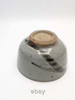 Vintage Jeff Oestreich Footed Bowl Unsigned Studio Art Pottery