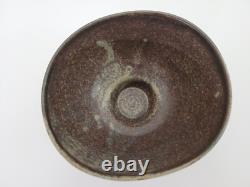 Vintage Johannes Andersen Studio Ceramic Art Pottery Bowl Blue Denmark MCM