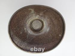 Vintage Johannes Andersen Studio Ceramic Art Pottery Bowl Blue Denmark MCM