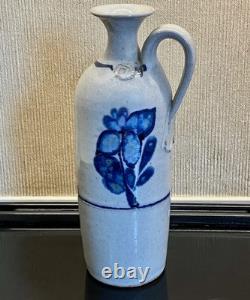Vintage John Fassbinder Large Nw Studio Pottery Pitcher Decanter Stoneware Jug