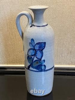 Vintage John Fassbinder Large Nw Studio Pottery Pitcher Decanter Stoneware Jug