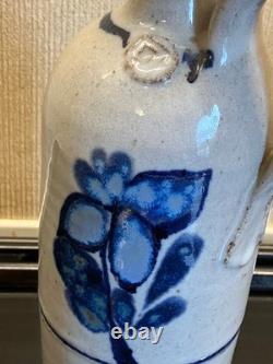 Vintage John Fassbinder Large Nw Studio Pottery Pitcher Decanter Stoneware Jug