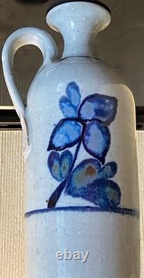 Vintage John Fassbinder Large Nw Studio Pottery Pitcher Decanter Stoneware Jug