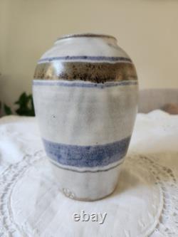 Vintage John Fassbinder Studio Pottery 7 Vase