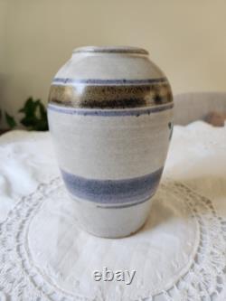 Vintage John Fassbinder Studio Pottery 7 Vase