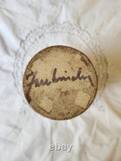 Vintage John Fassbinder Studio Pottery 7 Vase