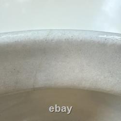 Vintage John Fassbinder Studio Pottery 8.75 Bowl Mixing/Serving, Has Crack