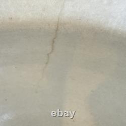 Vintage John Fassbinder Studio Pottery 8.75 Bowl Mixing/Serving, Has Crack