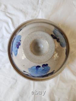 Vintage John Fassbinder Studio Pottery 8.75 Bowl With Lid