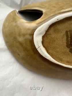 Vintage John Ffrench Arklow Studio Pottery Dove Bird Bowl Dish Scarce