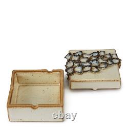 Vintage John Miller Studio Pottery Box 20th C