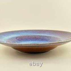 Vintage John Shedd studio art pottery 10 bowl artist signed