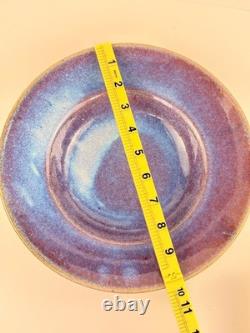 Vintage John Shedd studio art pottery 10 bowl artist signed
