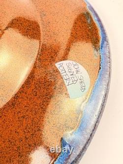 Vintage John Shedd studio art pottery 10 bowl artist signed